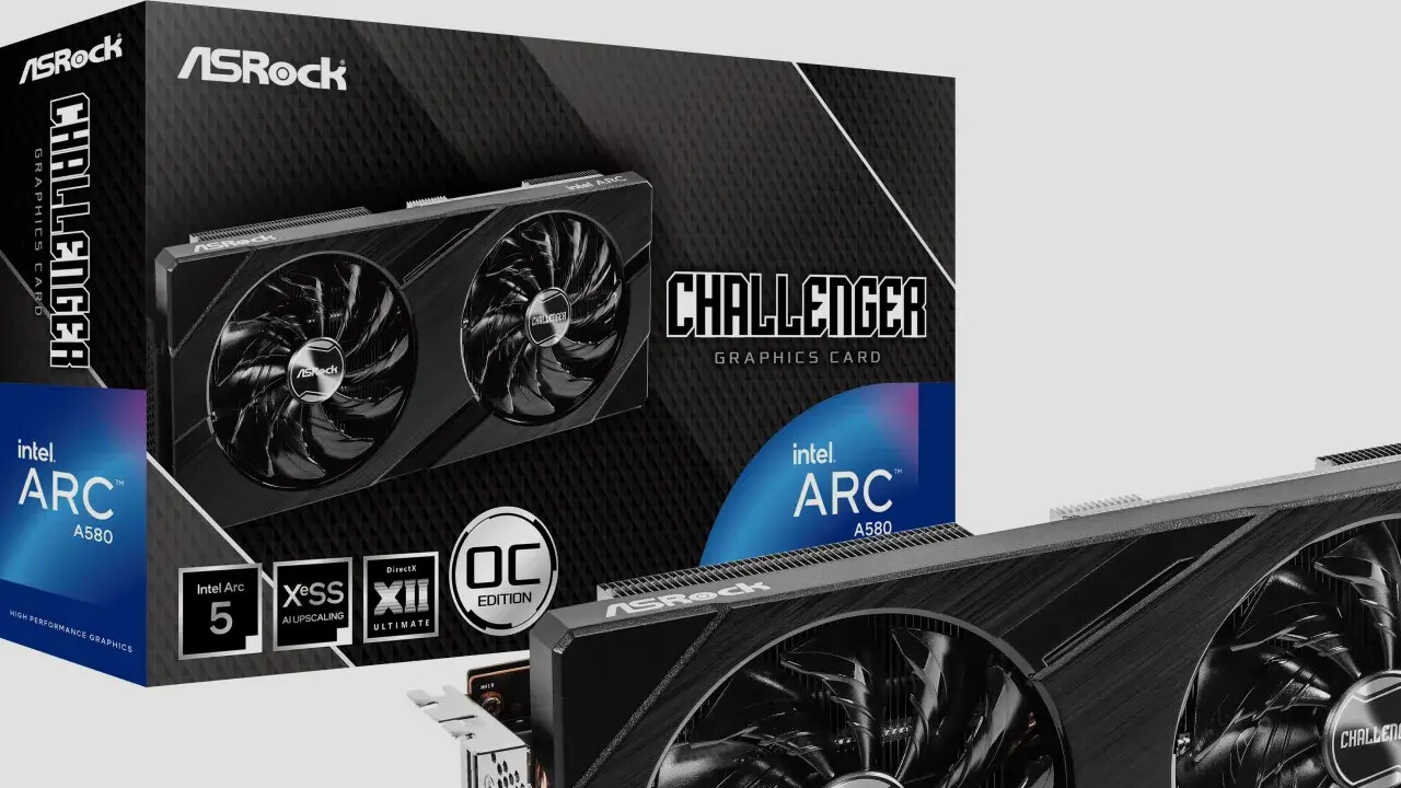 Intel Arc A580: ASRock & Sparkle zeigen verschollen geglaubte Grafikkarte