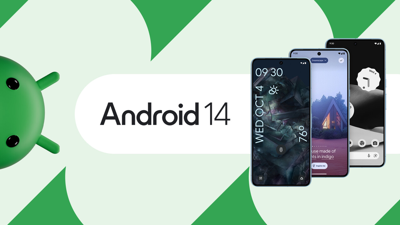 Download: Google gibt Android 14 für Pixel-Smartphones frei