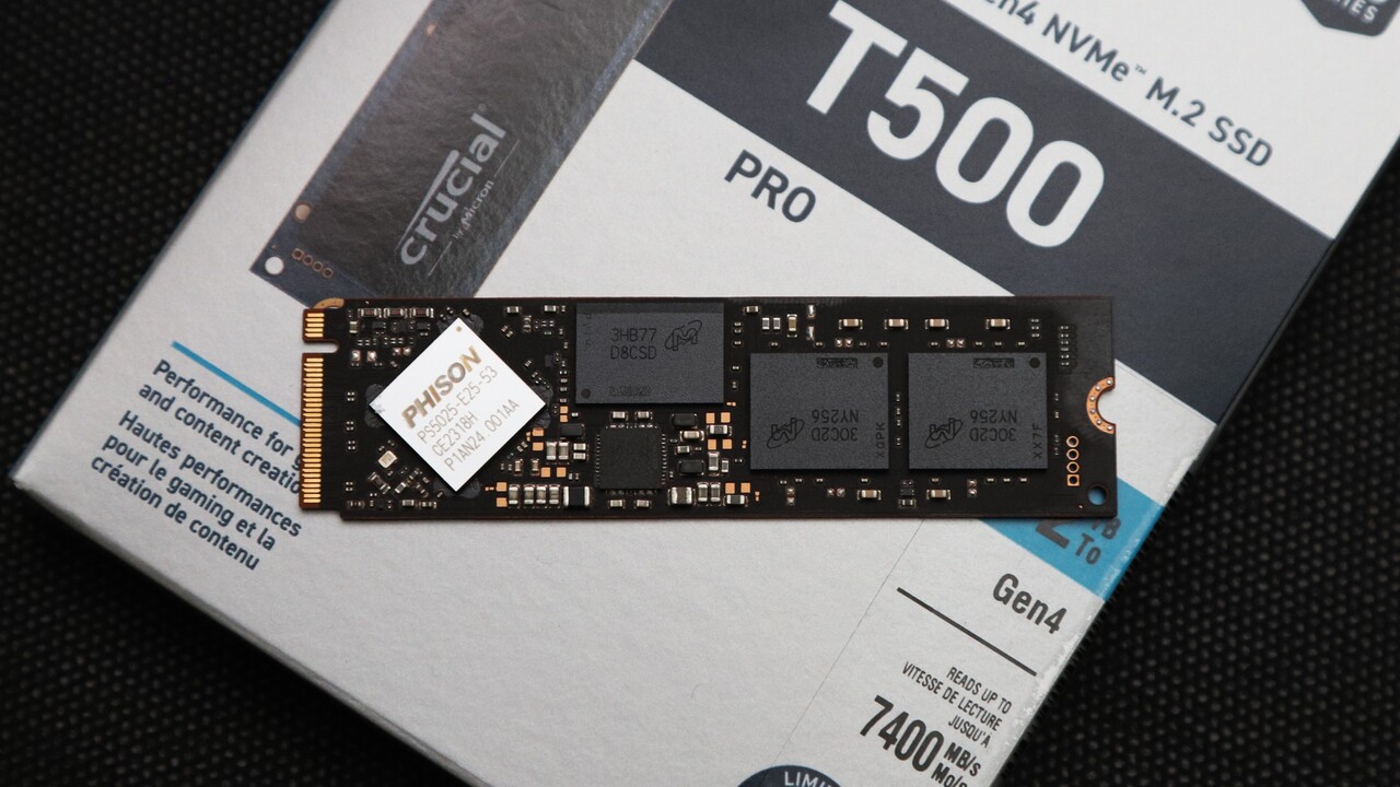 Crucial T500 SSD im Test: pfeilschnell, aber - ComputerBase