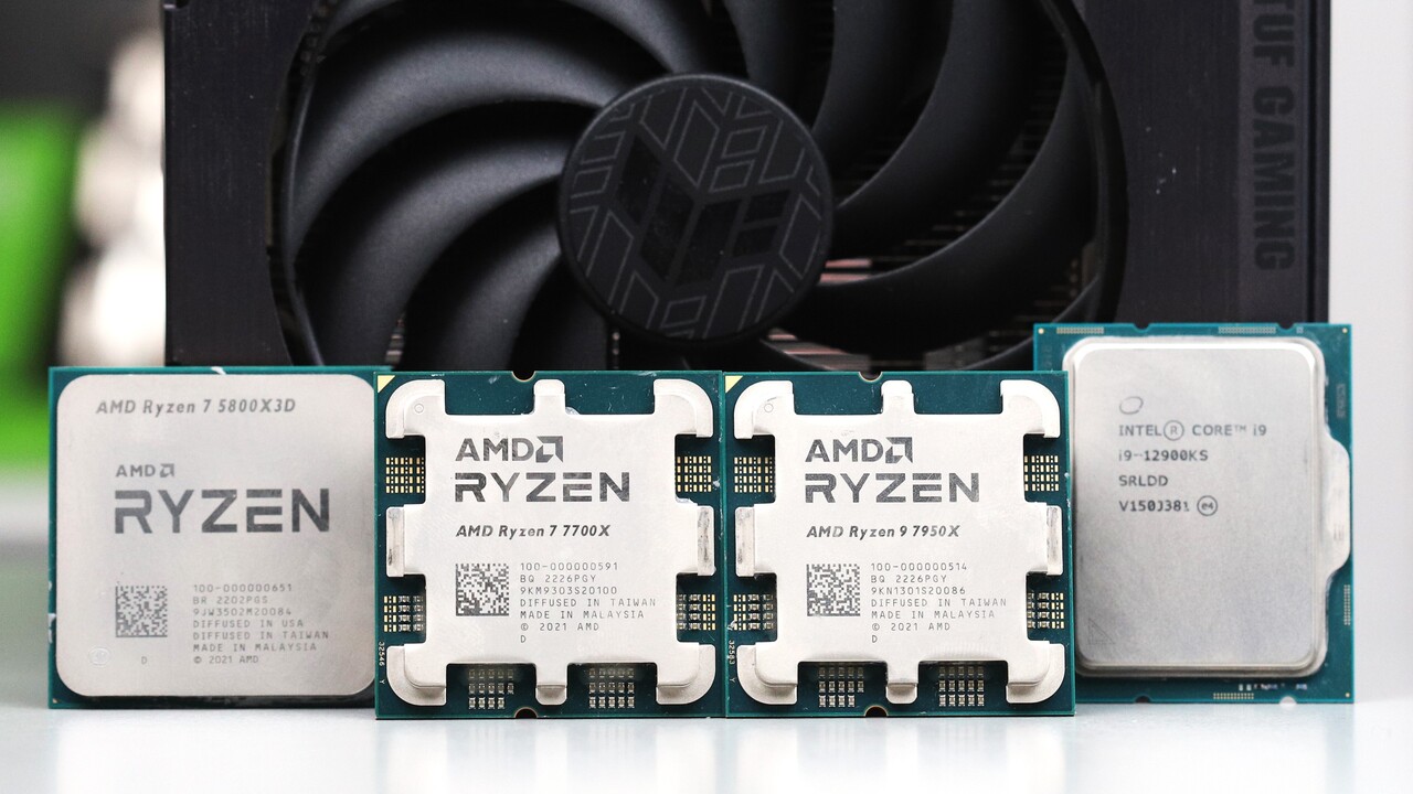 - AMD 2023: CPU-Gaming-Benchmarks Ryzen vs. ComputerBase Core Intel
