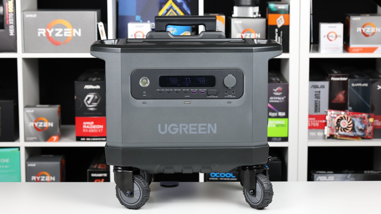 Ugreen PowerRoam 2200 im Test: Leistungsstarke, mobile Strom­ver­sorgung für alle Fälle