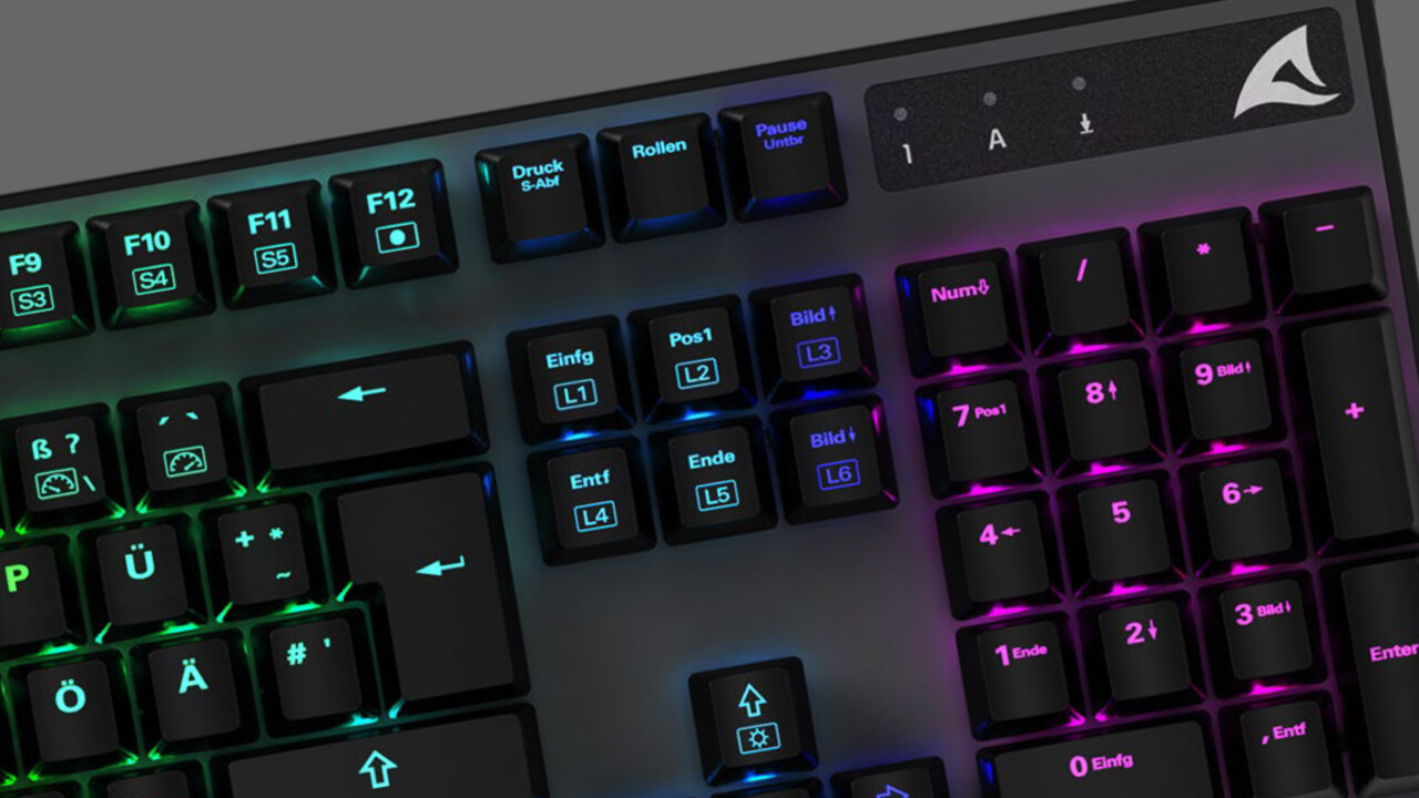 Sharkoon Skiller SGK20: Mechanische Spiele-Tastatur kostet bloß 40 Euro