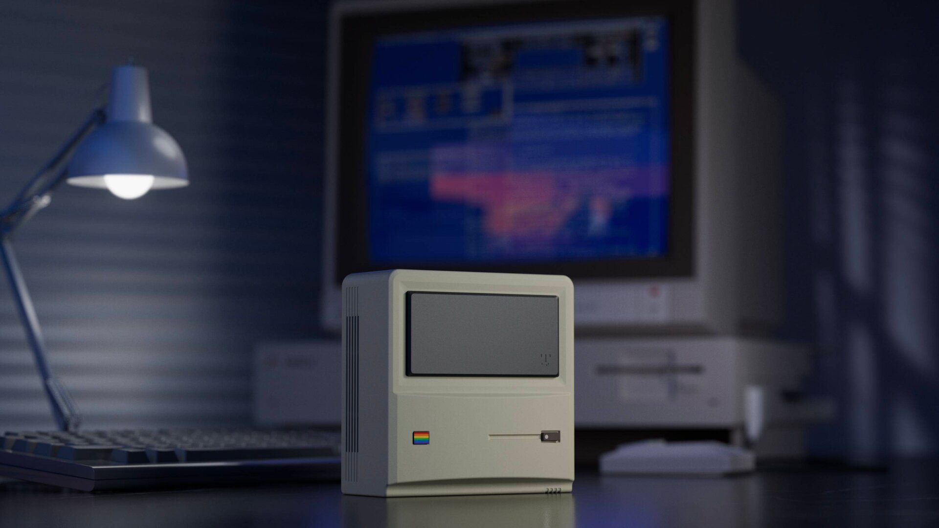 AYANEO Retro Mini PC AM01 in Hommage an den Macintosh 1