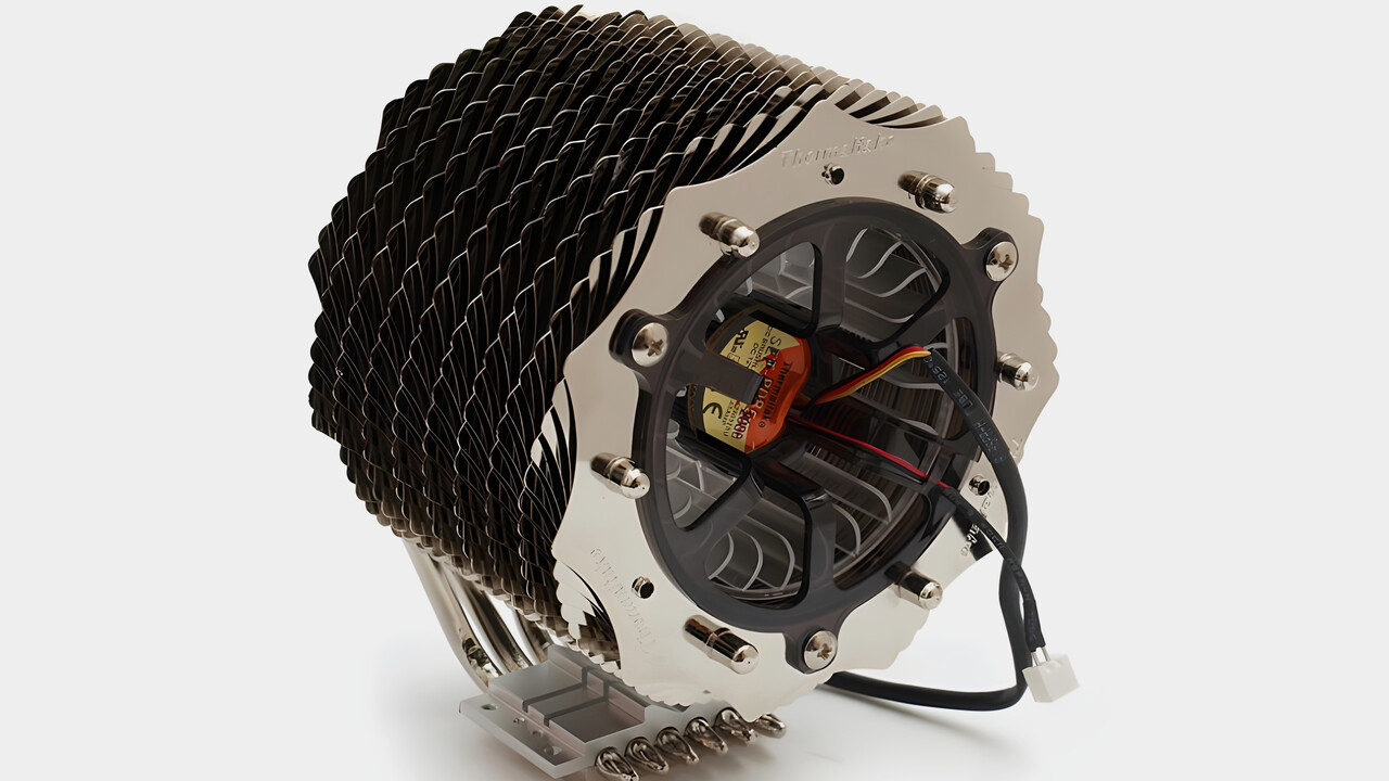 Im Test vor 15 Jahren: Thermaltakes SpinQ als Hamsterrad-Luftkühler