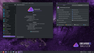 EndeavourOS Galileo: Arch-Linux-Derivat setzt auf KDE Plasma