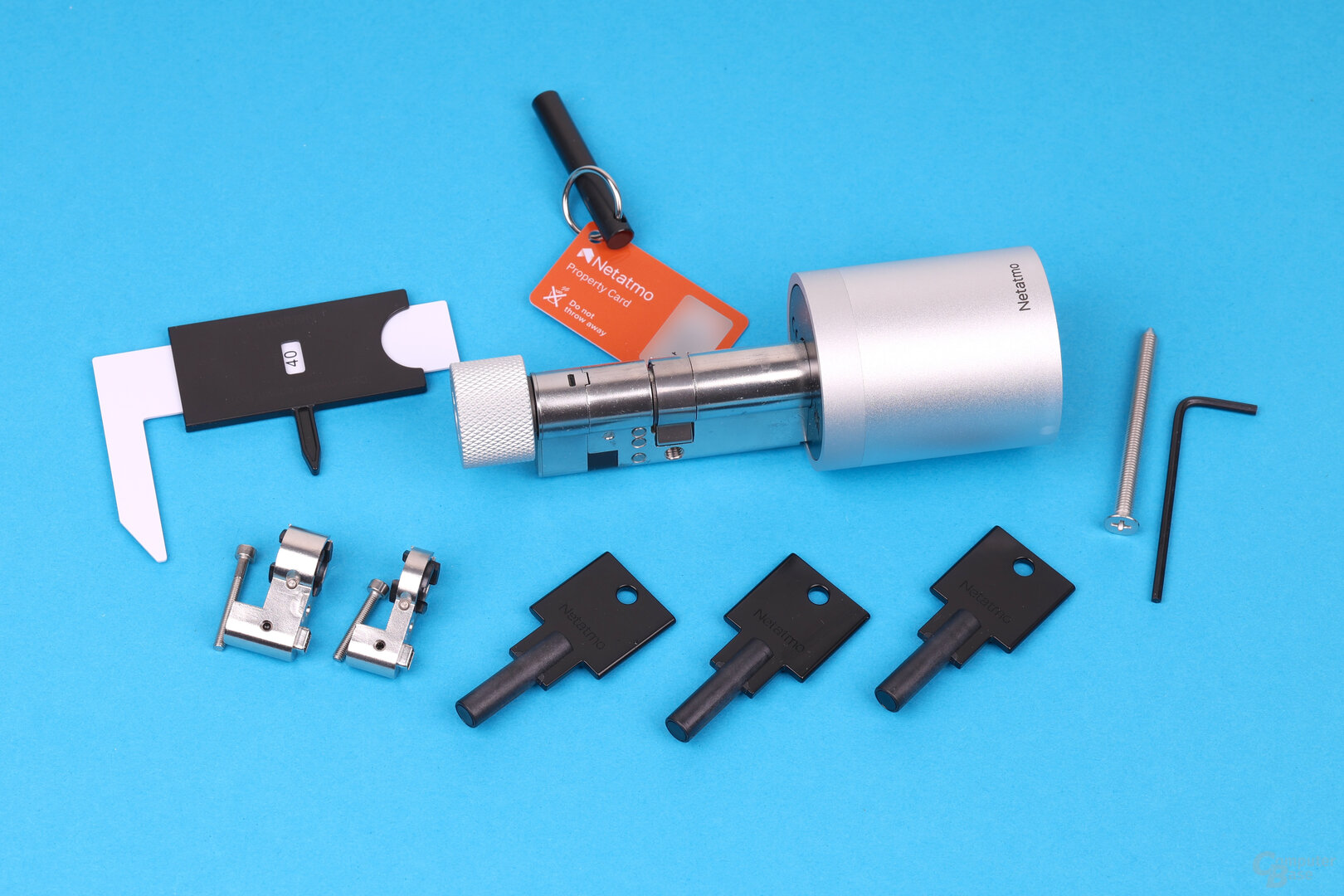 Netatmo Smart Lock: Der Lieferumfang mit NFC-Schlüsseln und Erweiterungen