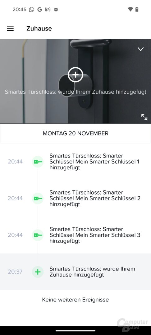 Einrichtung des Netatmo Smart Lock unter Android