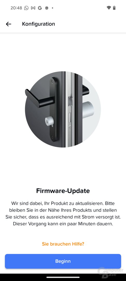 Einrichtung des Netatmo Smart Lock unter Android