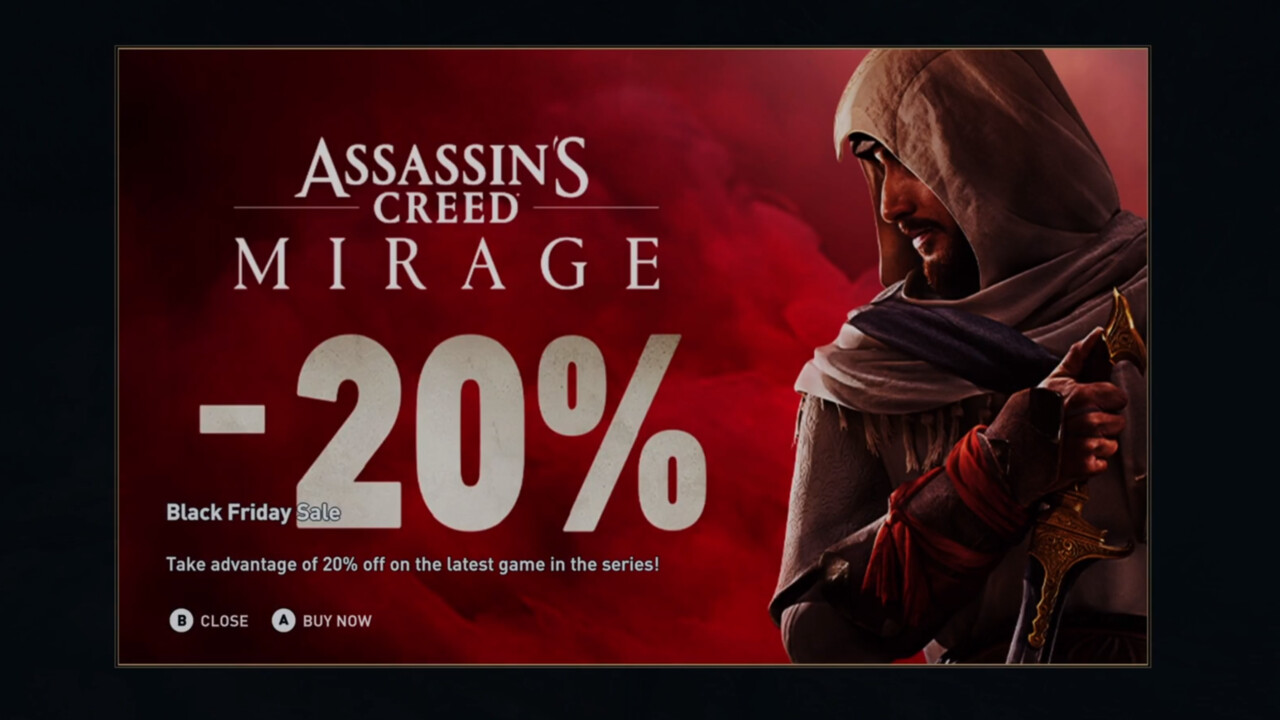 Technischer Fehler im Spiel: Ubisoft zeigt Spielern Werbebanner in Assassin’s Creed an