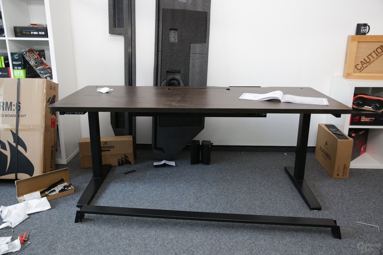 Keine Probleme bei den folgenden Montageschritten.