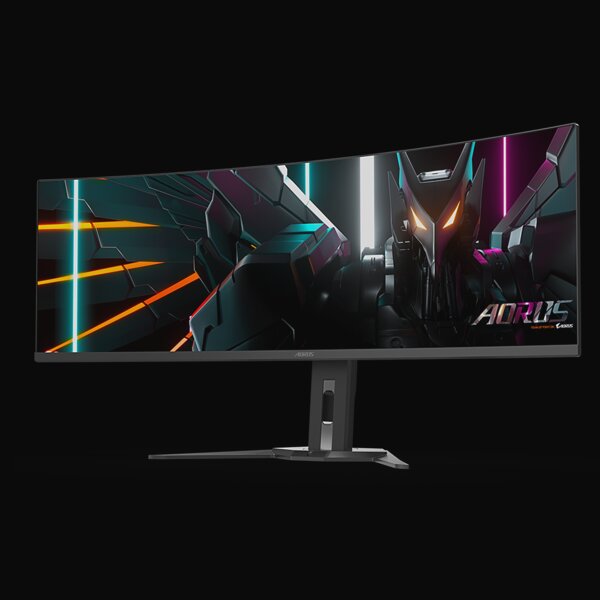 Aorus CO49DQ: Gigabytes QD-OLED-Monitor mit „5K“ und 144 Hz misst 49 Aorus CO49DQ: Gigabytes QD-OLED-Monitor mit „5K“ und 144 Hz misst 49