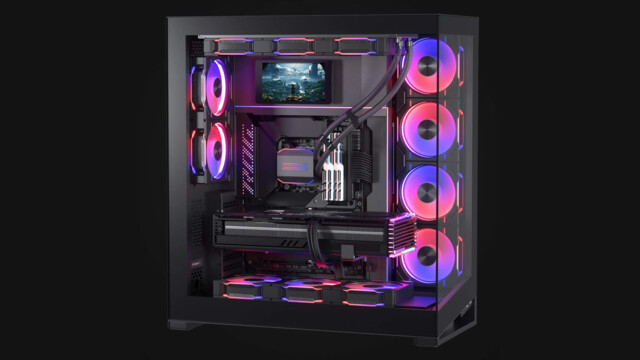 Phanteks PH-HRLCD: 1440p-IPS-Display mit HDMI für den Einsatz im PC-Gehäuse