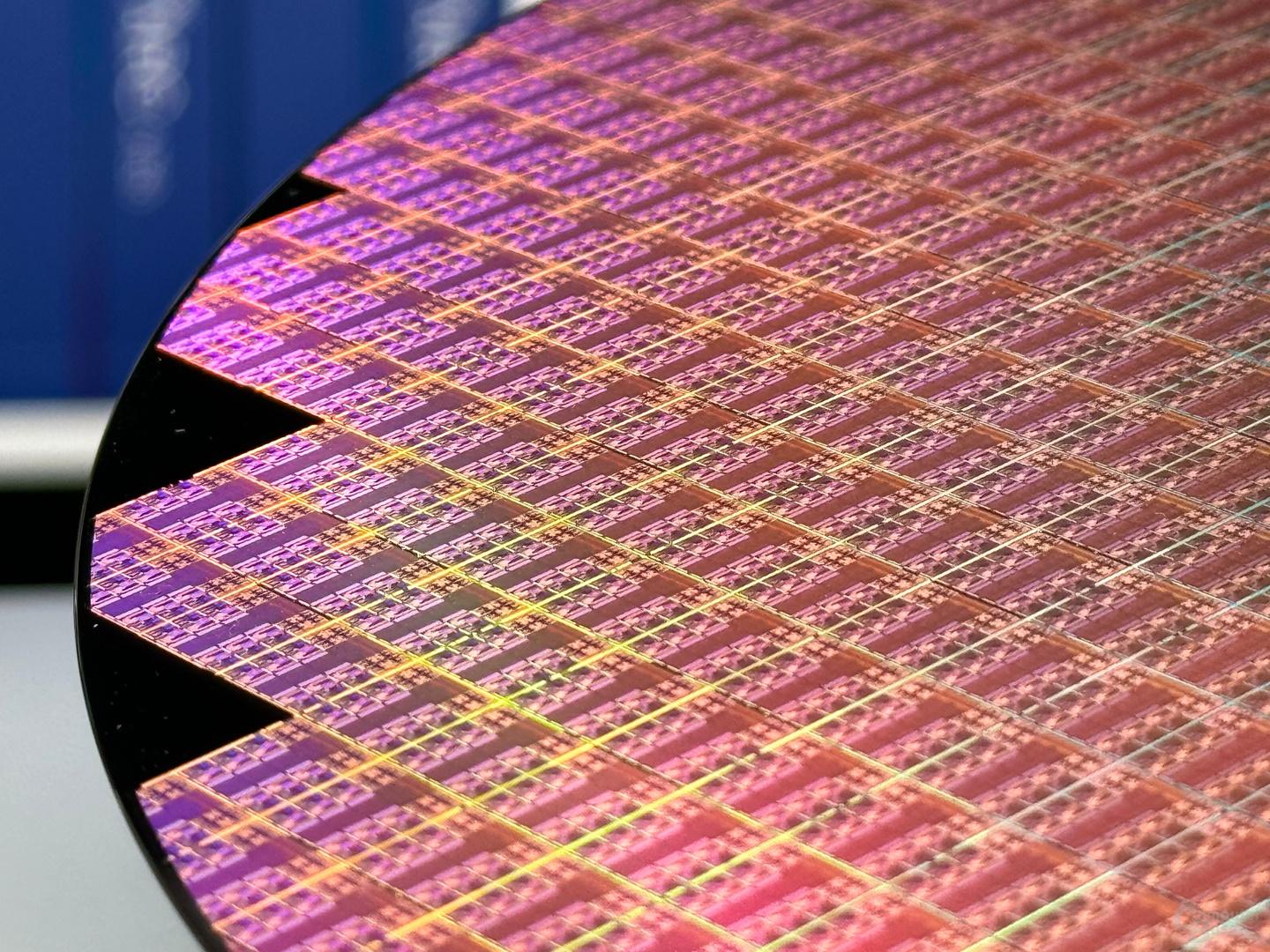 Intel Meteor Lake Wafer