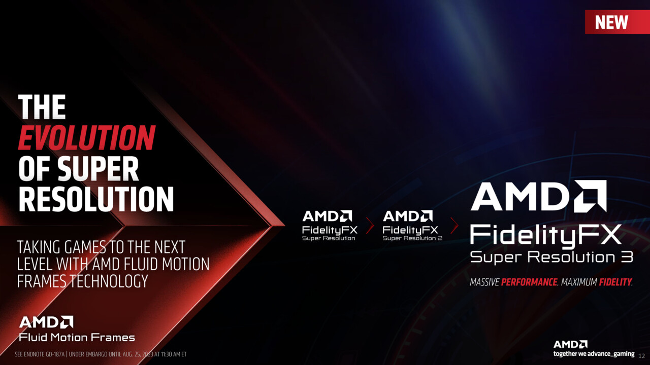 Open Source: AMD veröffentlicht FidelityFX SDK mit FSR3-Quellcode