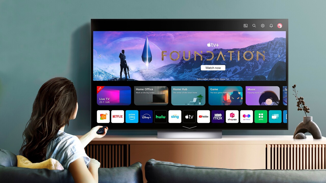 webOS: LG gibt Software-Update-Garantie auf neue Fernseher