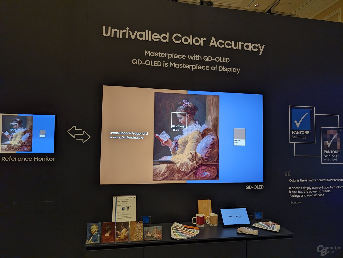 Samsung está a la vanguardia en cuanto a precisión de color se refiere