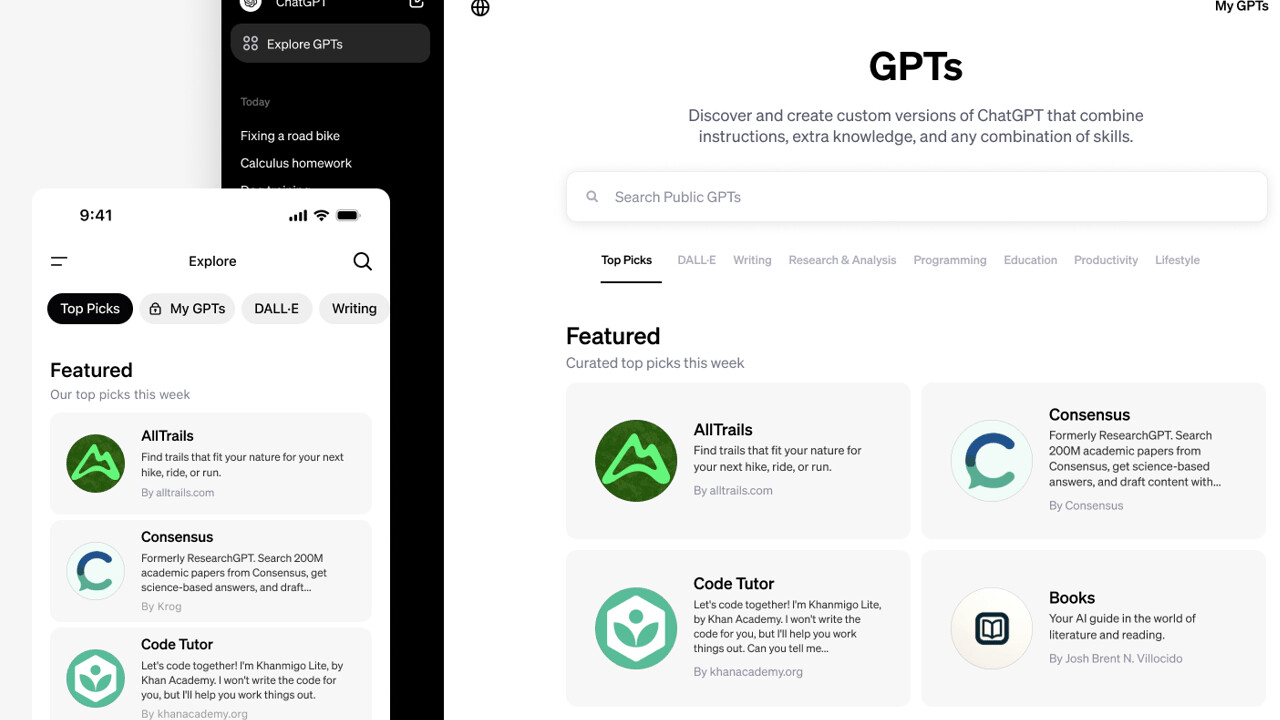 AI-Ökosystem: OpenAI präsentiert ChatGPT Team und den GPT-Store