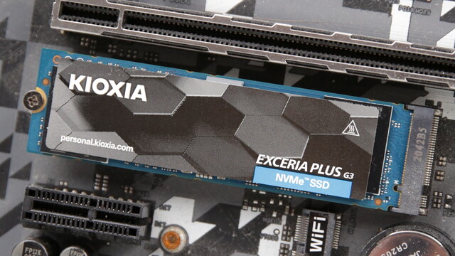 Kioxia Exceria Plus G3 2 TB im Test: Auch ungekühlt kein Hitzkopf