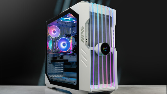 Cooler Master HAF 700: Riesenlüfter-Gehäuse wird weiß gefärbt