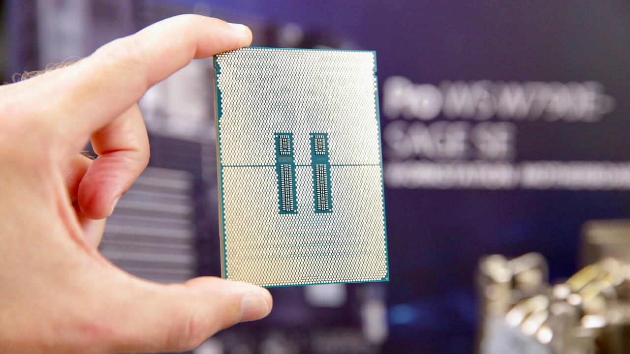 Intel Xeon w9-3595x: 60 Kerne kündigen sich für die Workstation an