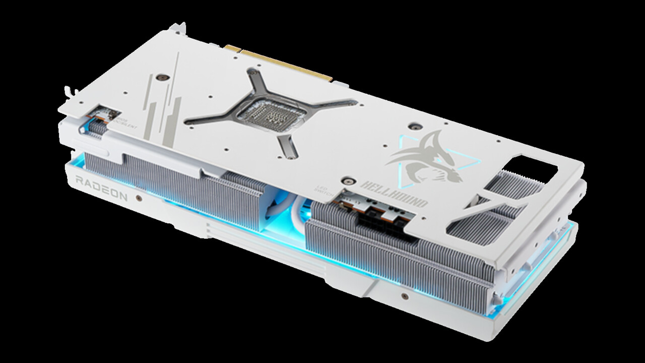 AMD Radeon: PowerColor zeigt RX 7900 XT Hellhound Spectral White