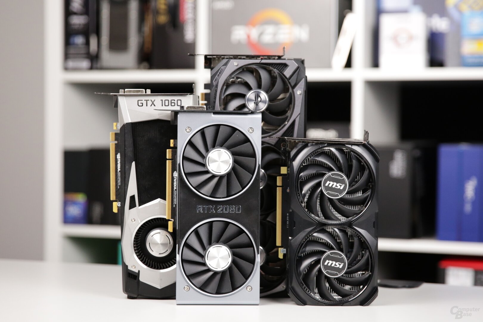 Nvidia GeForce GTX 1060, RTX 2060, 3060 & 4060 im Vergleich