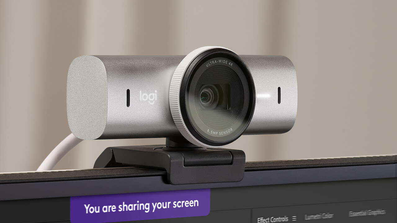Logitech MX Brio (705): Neue 4K-Webcam stellt Bild auf Wunsch auf den Kopf