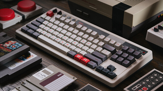 8BitDo: Retro-Tastatur im Nintendo-Look kommt nach Deutschland
