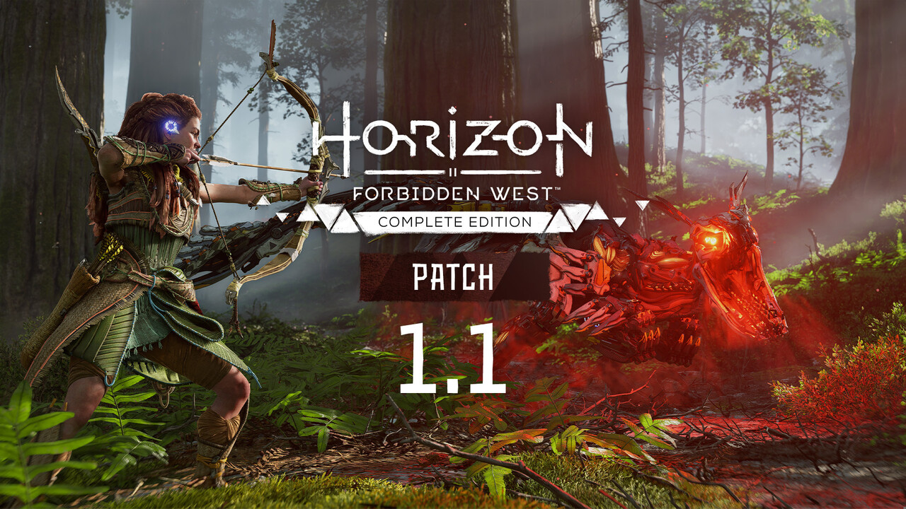 Horizon Forbidden West 1.1.47: Update nimmt sich Tab-Taste, HDR und Fehlern an