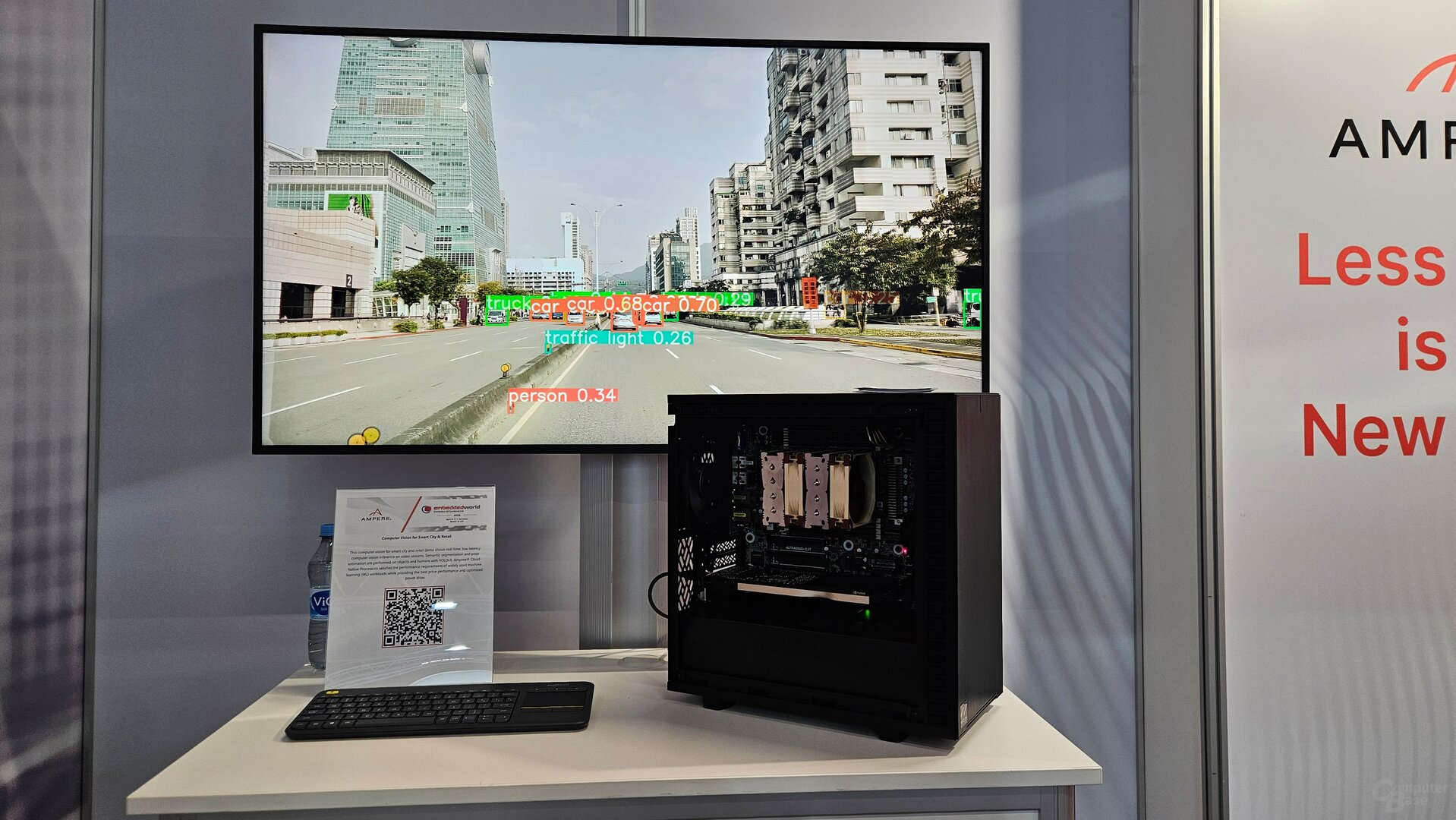 Mifcom-Workstation mit Ampere zur embedded world 2024