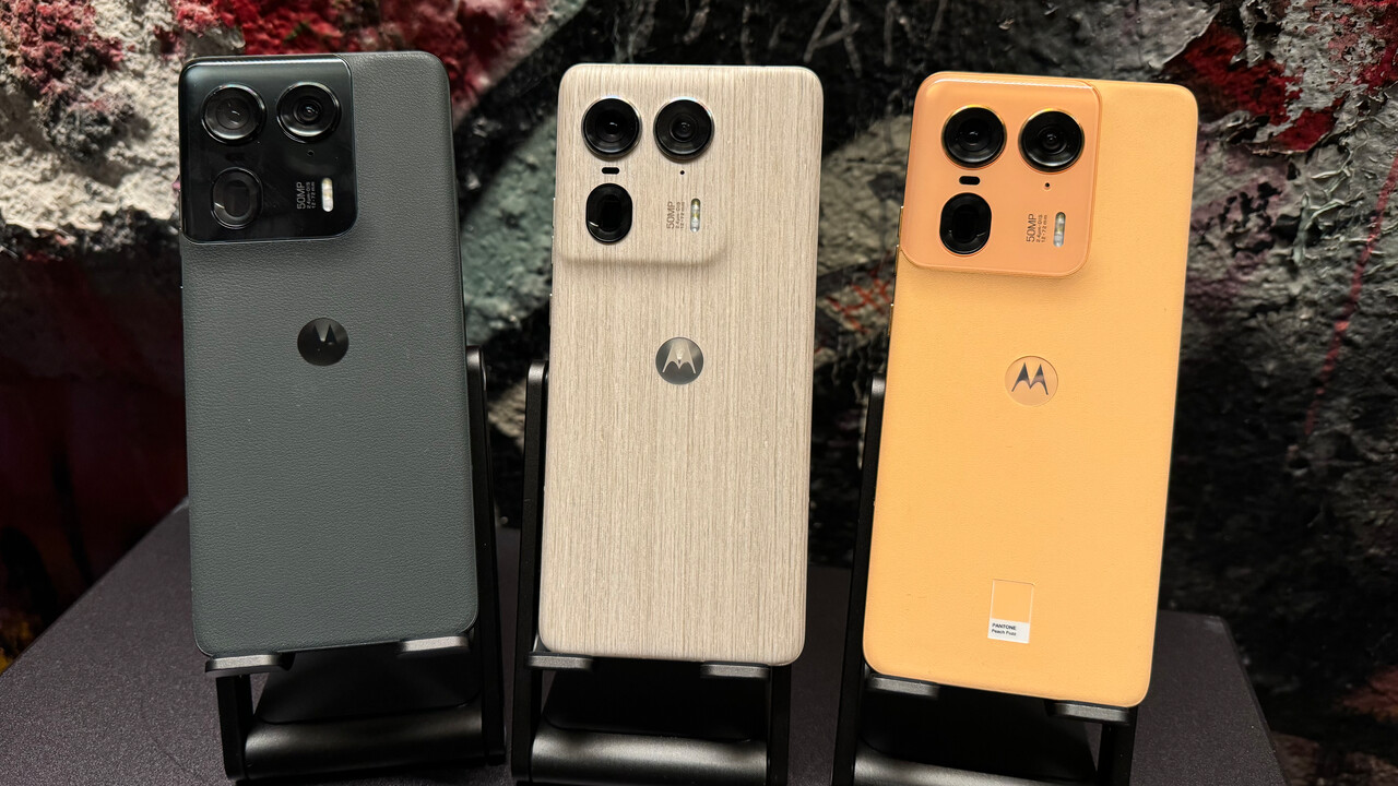 Motorola Edge 50 Fusion, Pro, Ultra: Smartphones von Mittel- bis High-End- und Holzklasse
