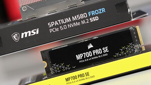 Die schnellsten SSDs im Test: Corsair MP700 Pro SE & MSI Spatium M580 Frozr gegen Crucial