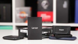 Drei externe SSDs im Test: Lexar SL500 Portable vs. Kingston XS2000 & XS1000