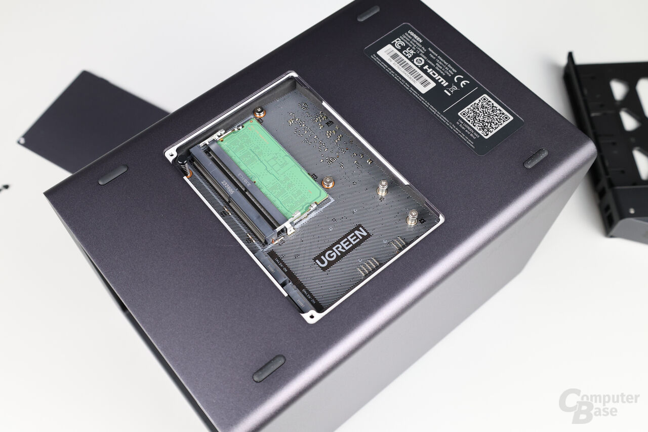 Ugreen DXP4800 Plus NAS im Test SSDCache, Lautstärke
