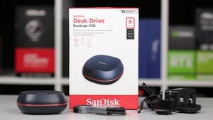SanDisk Desk Drive im Test: Externe 8-TB-SSD erholt sich, wenn Pause ist