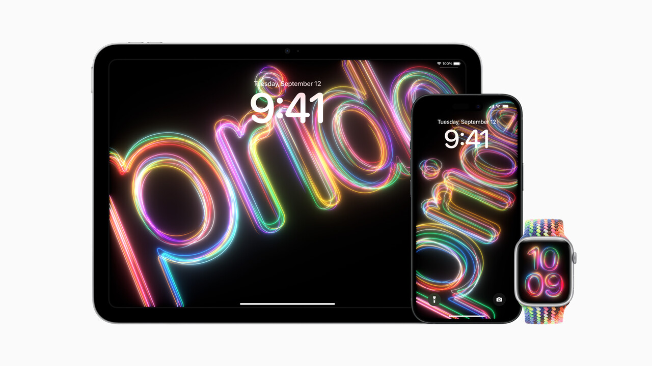 Neues Armband und Wallpaper: Apple kündigt iOS 17.5 mit „Pride Month“-­Theme an