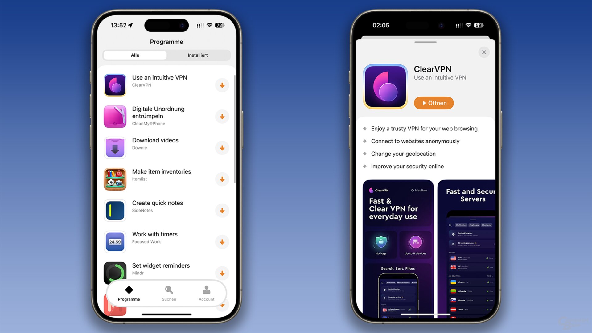 Setapp mobile ist zur geschlossenen Beta schlicht gehalten