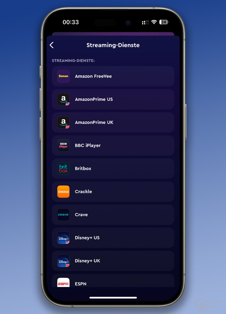Neben gewöhnlichen VPN-Servern hat ClearVPN noch spezielle für Streaming-Dienste
