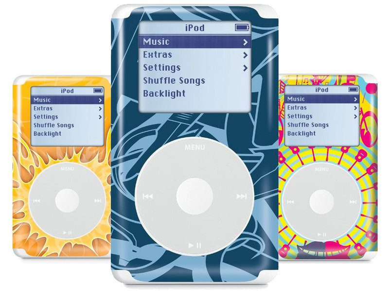 iPods mit "Printable Tattoos"