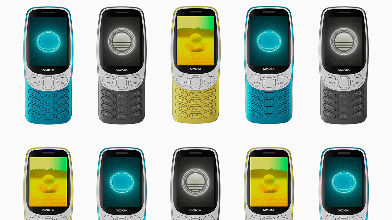 Nokia 3210: HMD bringt „unzerstörbares“ Telefon mit Snake zurück