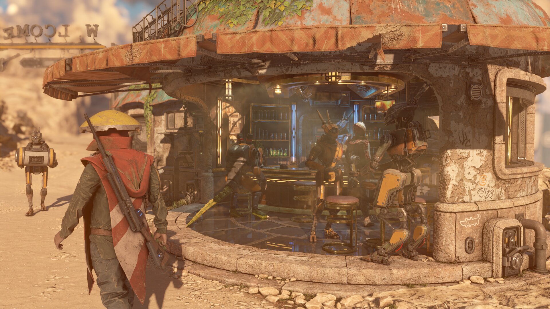 Steel Nomad rendert in UHD am Tag