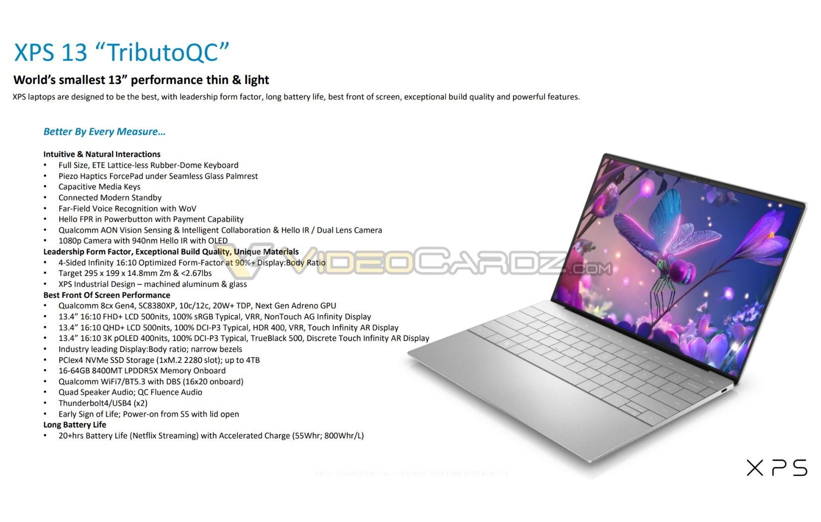 Dell XPS 13 TributoQC mit Snapdragon X