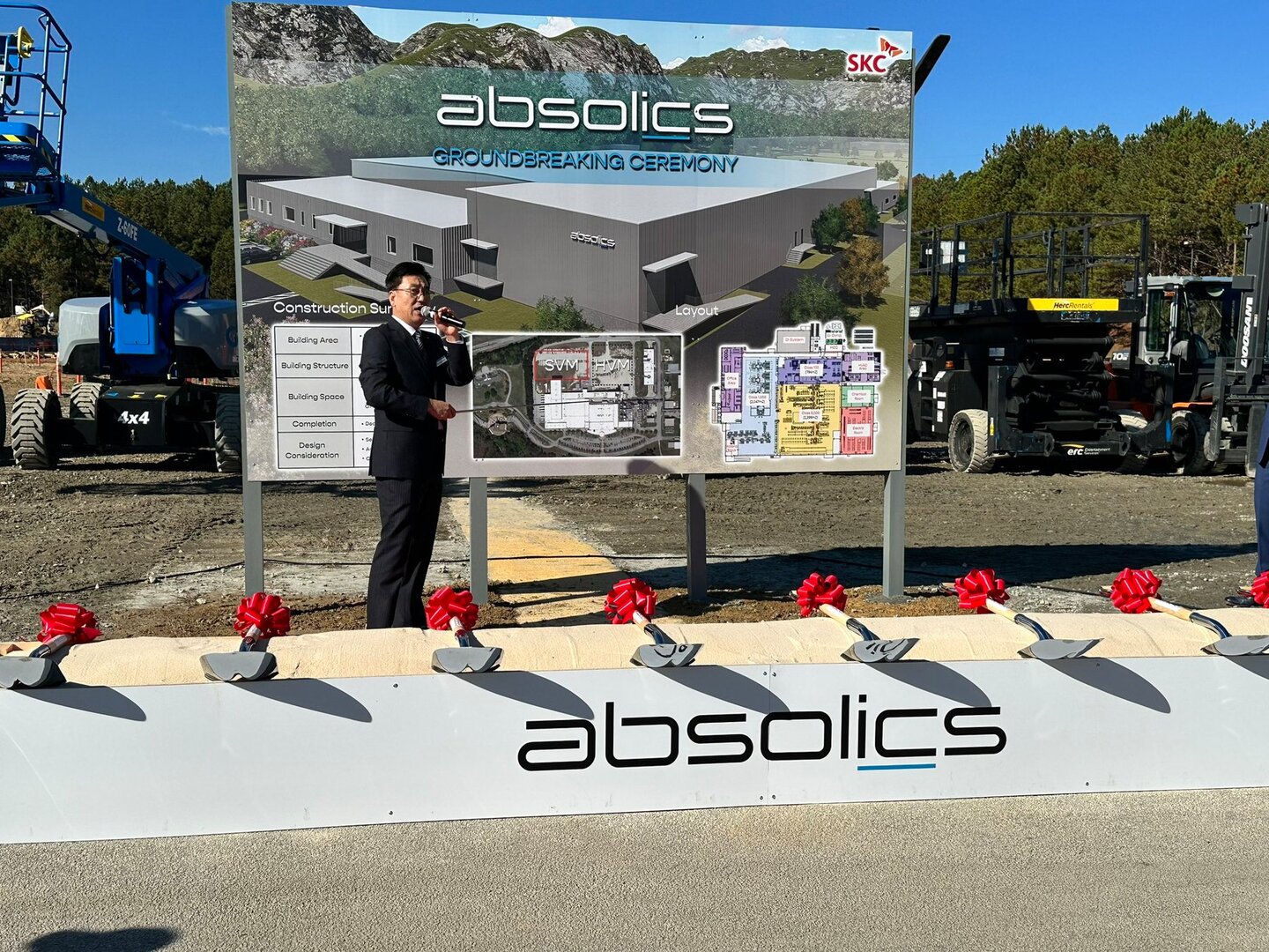 Baupläne von Absolics
