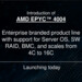 Einsteiger-Server-CPUs: AMD Ryzen 7000 (X3D) gibt es nun auch als AMD Epyc 4004