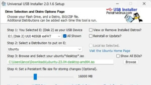 Boot-Software für USB-Sticks: Universal USB Installer 2.0.2.3 bringt Kompatibilität zu Ventoy 1.0.98