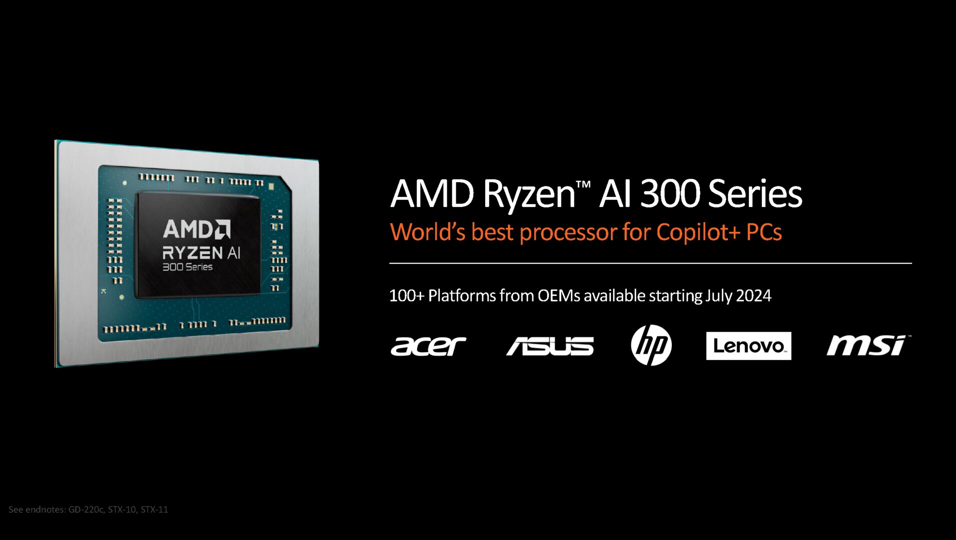 AMD will für Ryzen AI 300 bereits über 100 Notebooks-Designs zugesagt bekommen haben