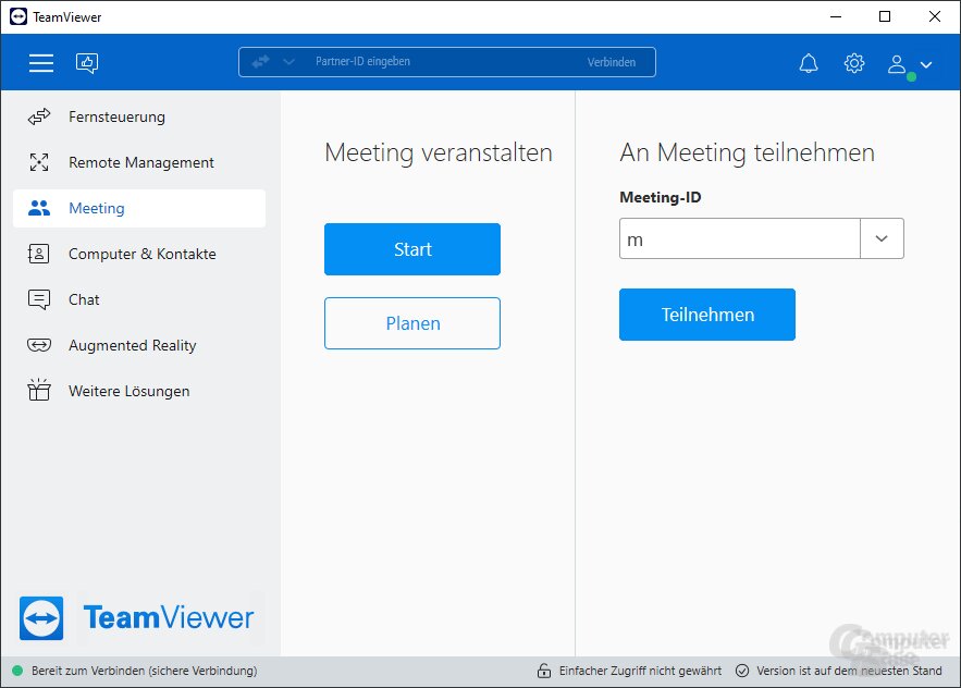 TeamViewer - Meeting
