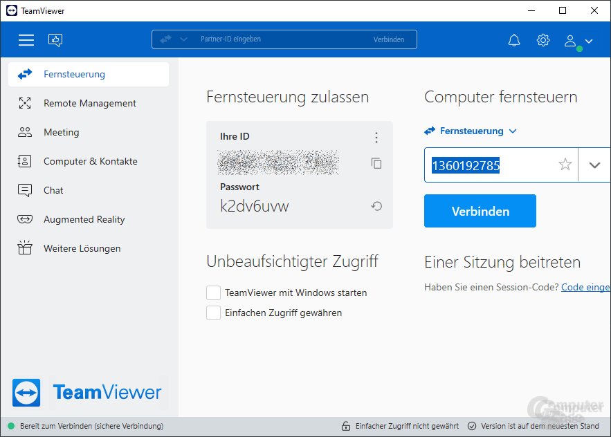TeamViewer - remote control