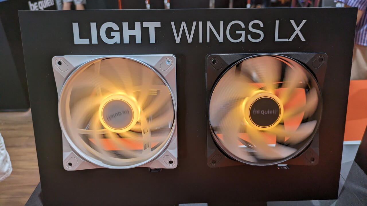 be quiet! Light Wings LX: Neue Lüfter mit 16 Naben-ARGB-LEDs zum niedrigeren UVP
