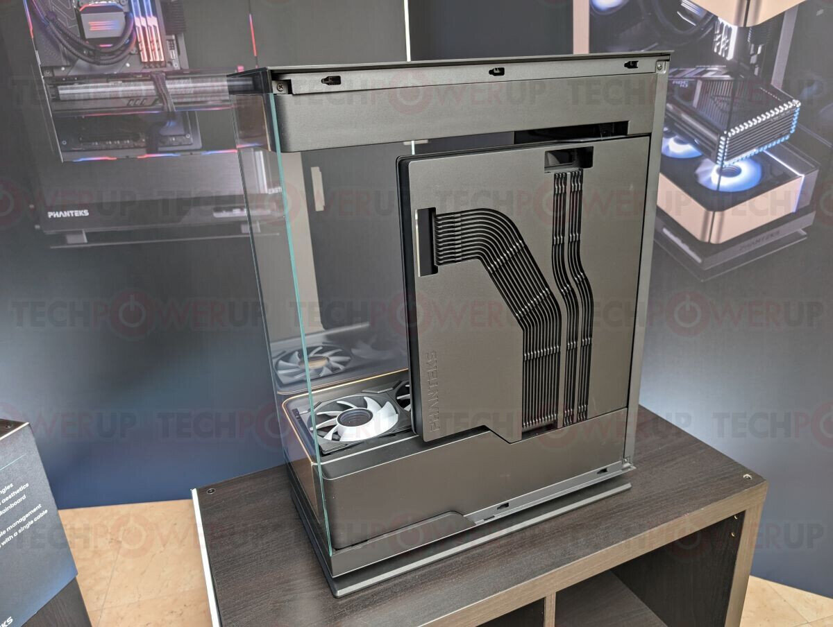 Phanteks Evolv X2 (Prototyp)– Kabelmanagement